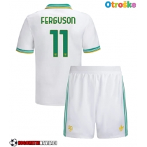 Otroške Nogometnih dresov AS Roma Evan Ferguson #11 Tretji 2025-26 Kratki rokavi (+ hlače)